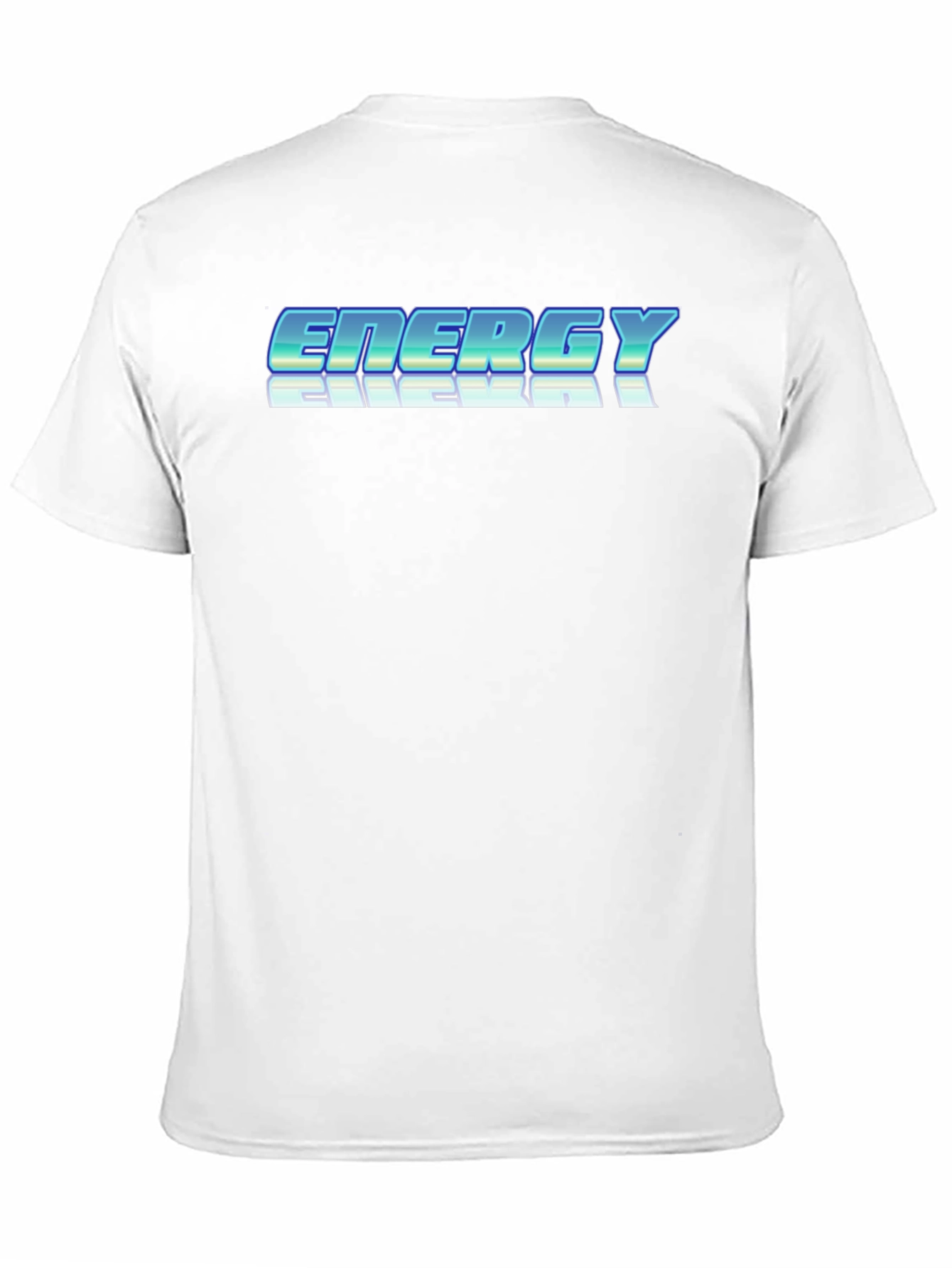 Energy Retro Graphic Black T-Shirt