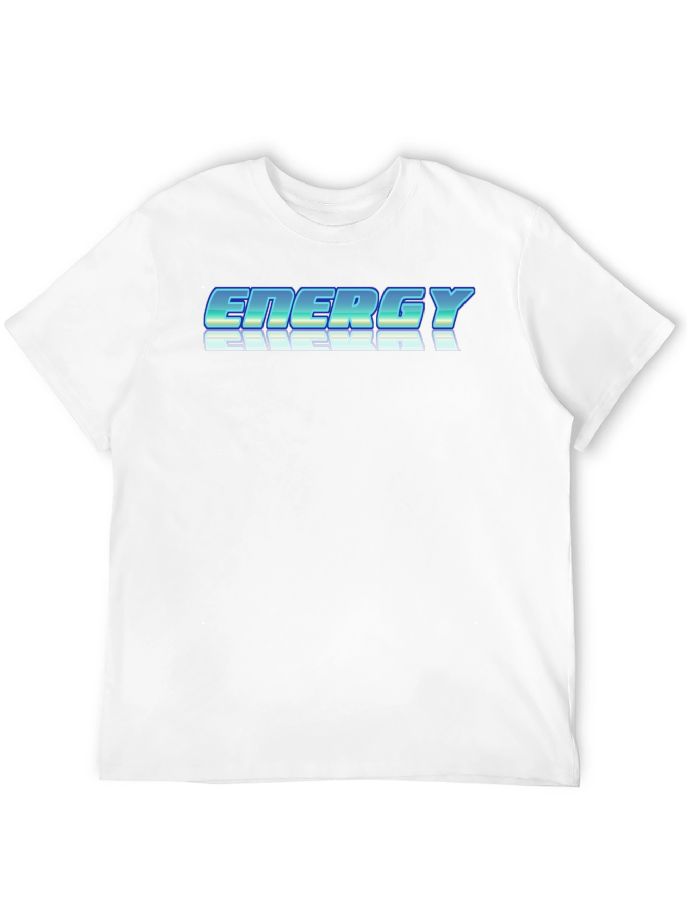 Energy Retro Graphic Black T-Shirt