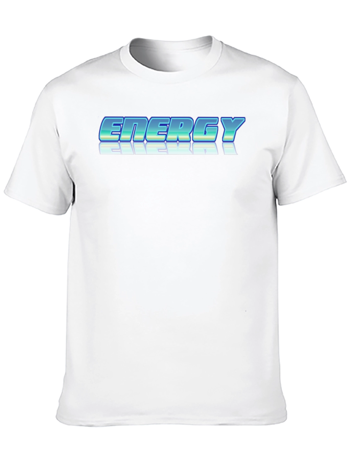 Energy Retro Graphic Black T-Shirt