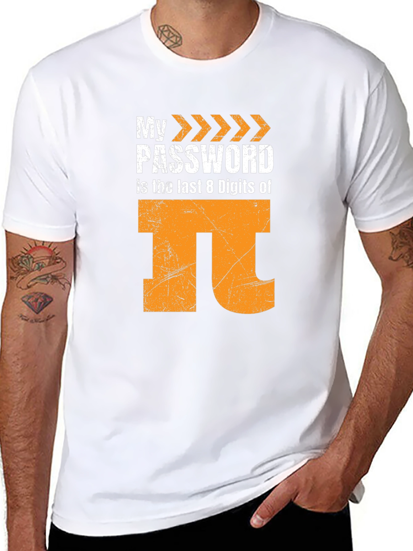 My Password is Pi Funny Math T-Shirt
