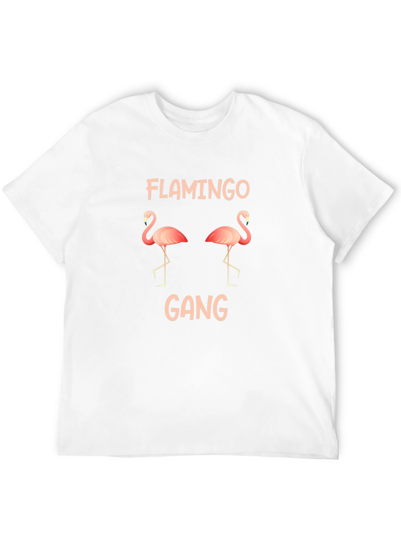 Flamingo Gang Black T-Shirt - Fun Graphic Tee
