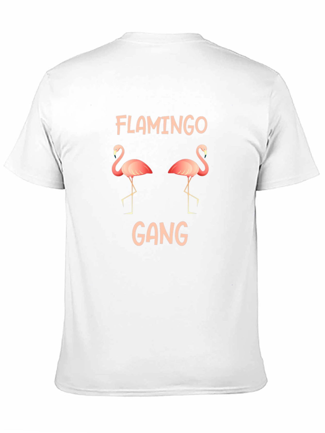 Flamingo Gang Black T-Shirt - Fun Graphic Tee