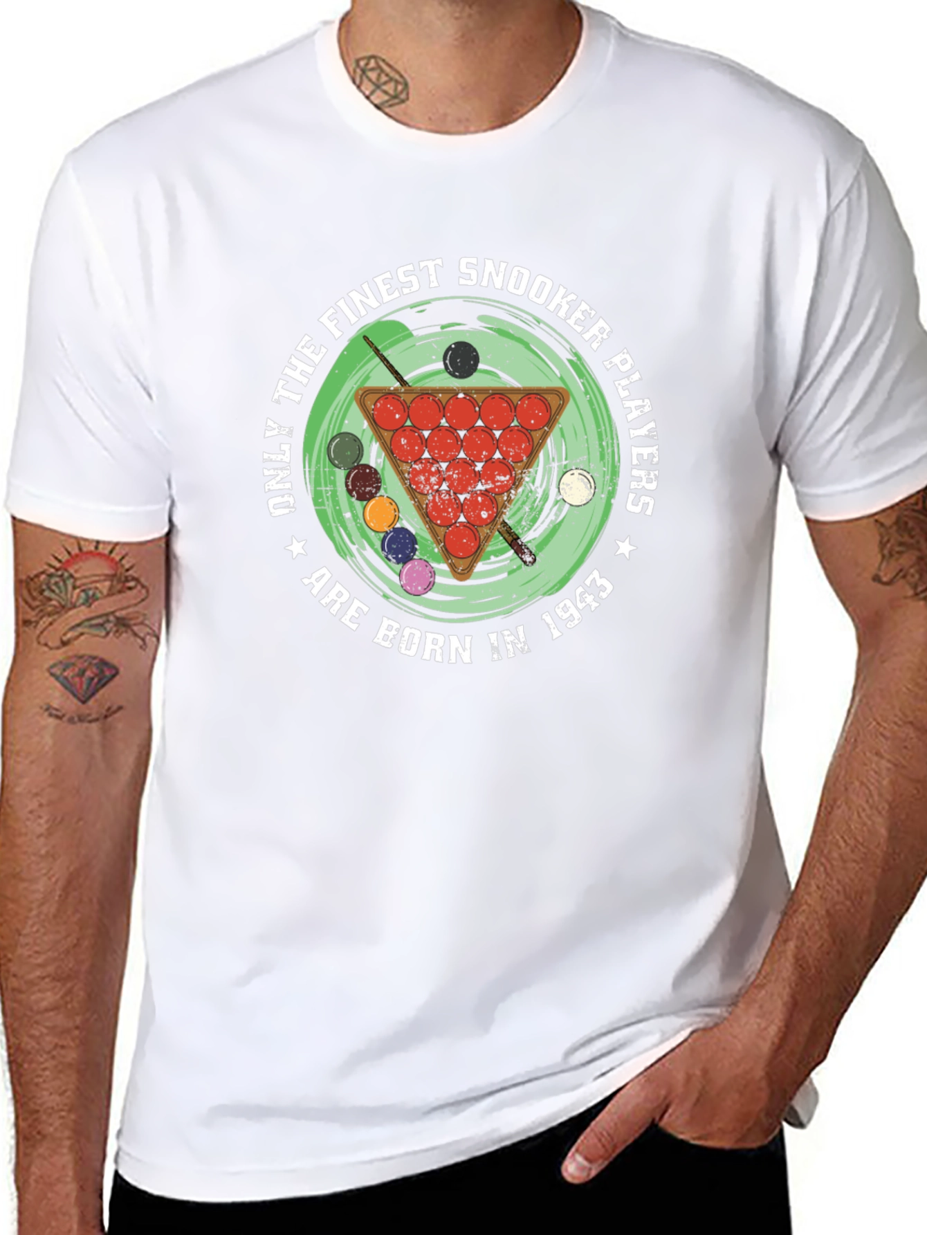 Finest Snooker Players Born in 1943 T-Shirt