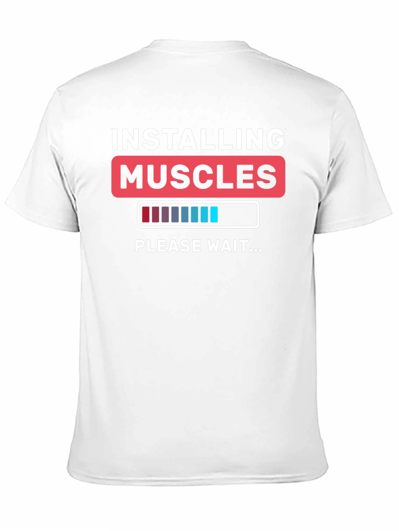 Installing Muscles Funny Gym T-Shirt