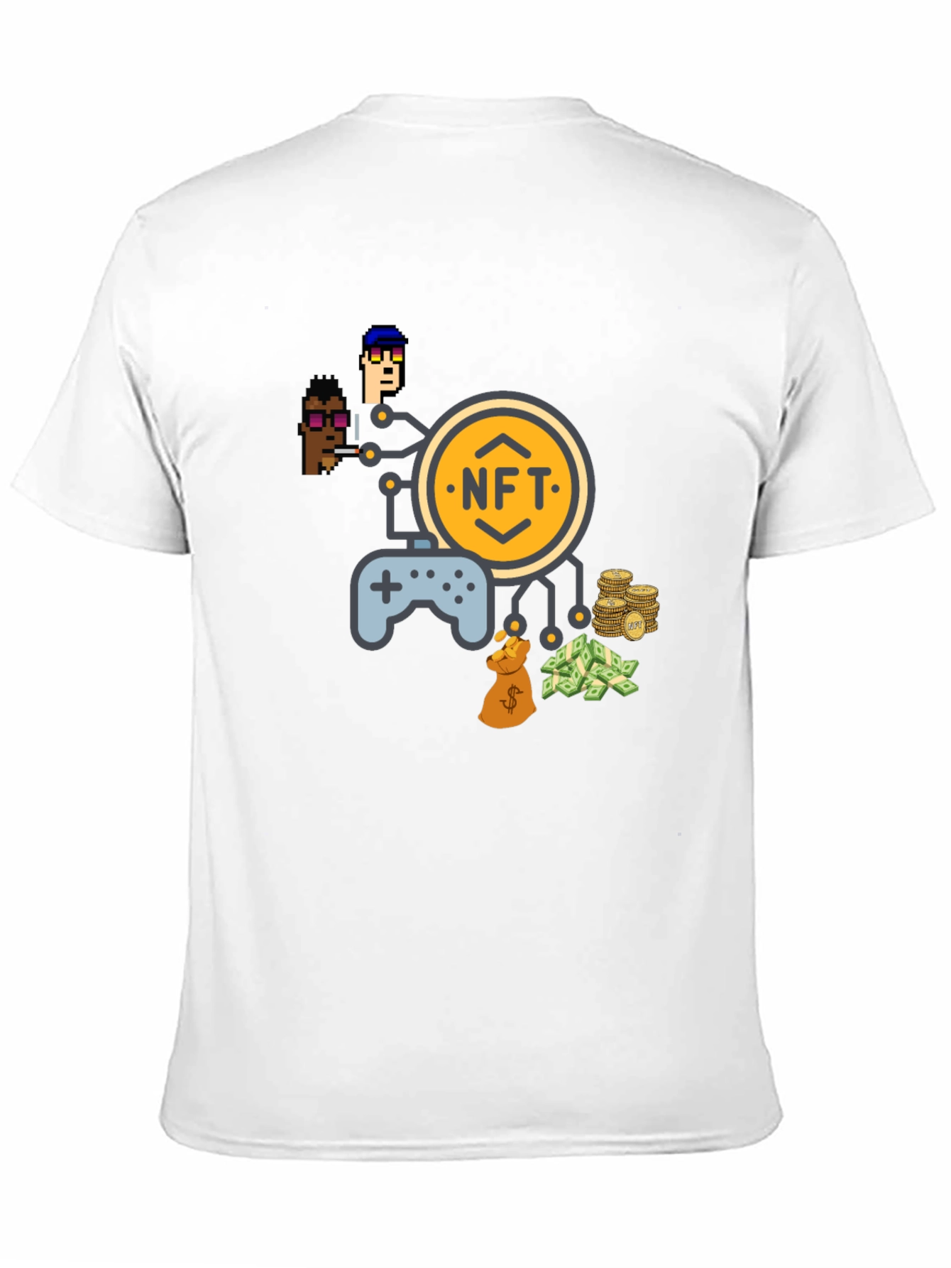 NFT Gaming Black T-Shirt