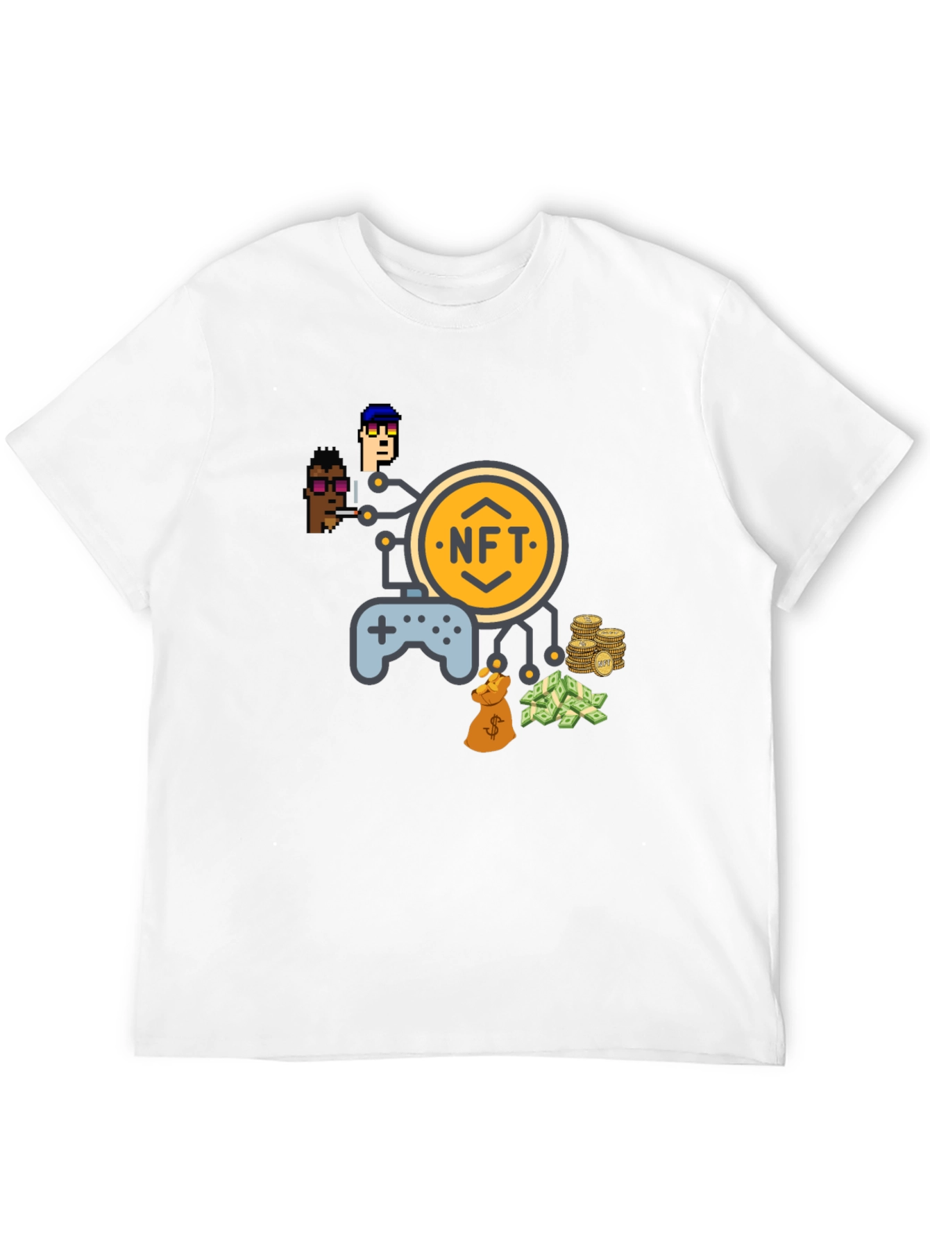 NFT Gaming Black T-Shirt
