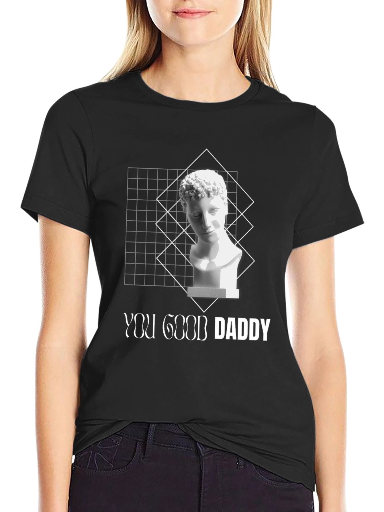 You Good Daddy T-Shirt - Aesthetic Statue Design