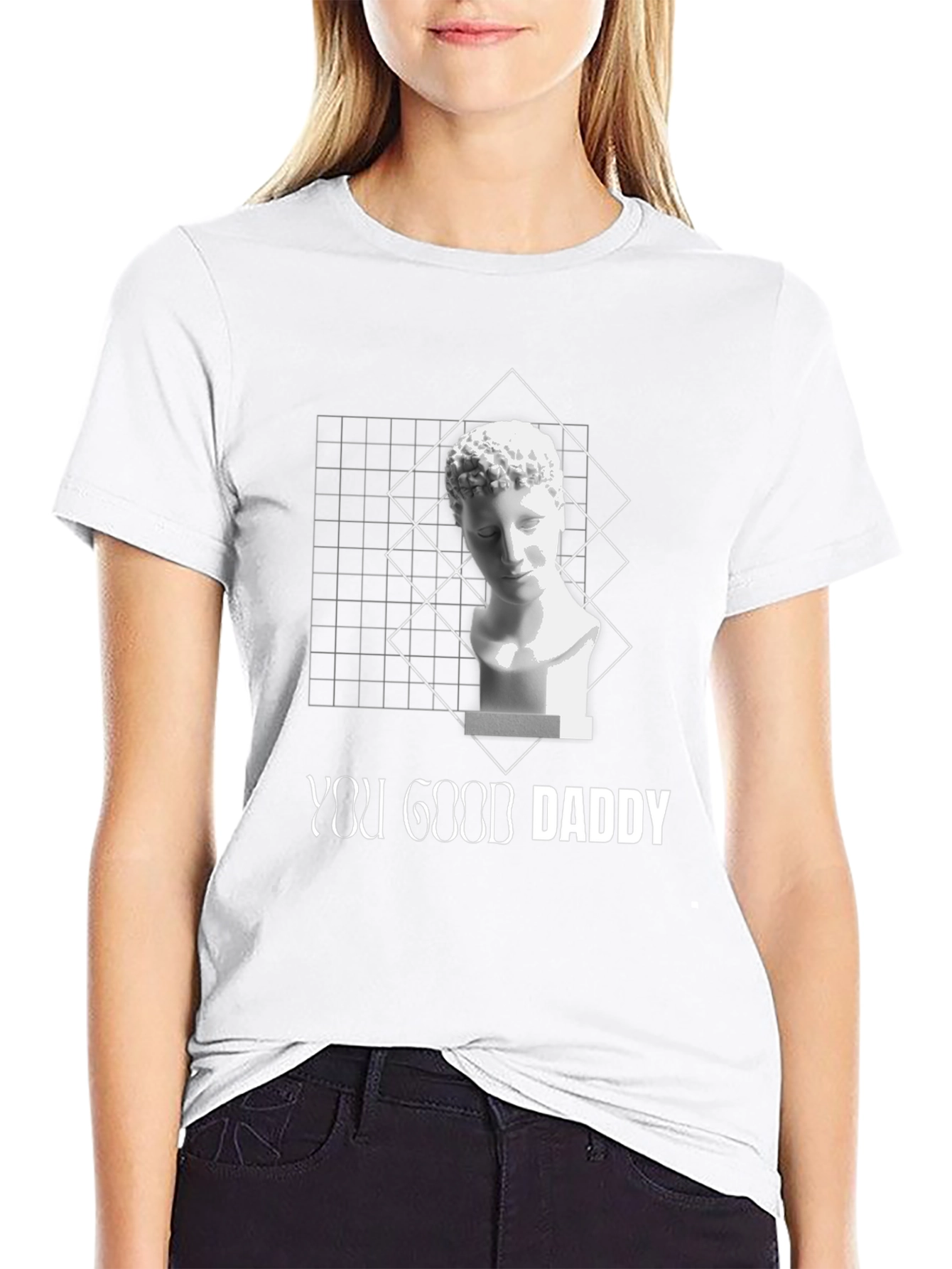 You Good Daddy T-Shirt - Aesthetic Statue Design