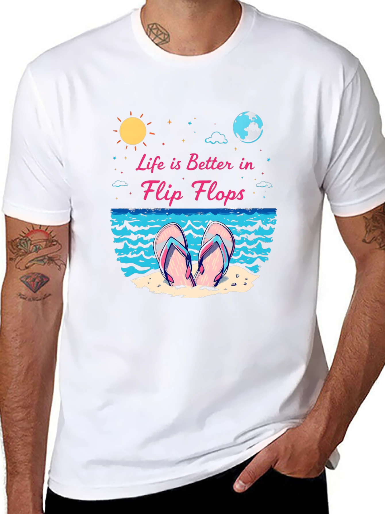 Life is Better in Flip Flops Graphic Tee