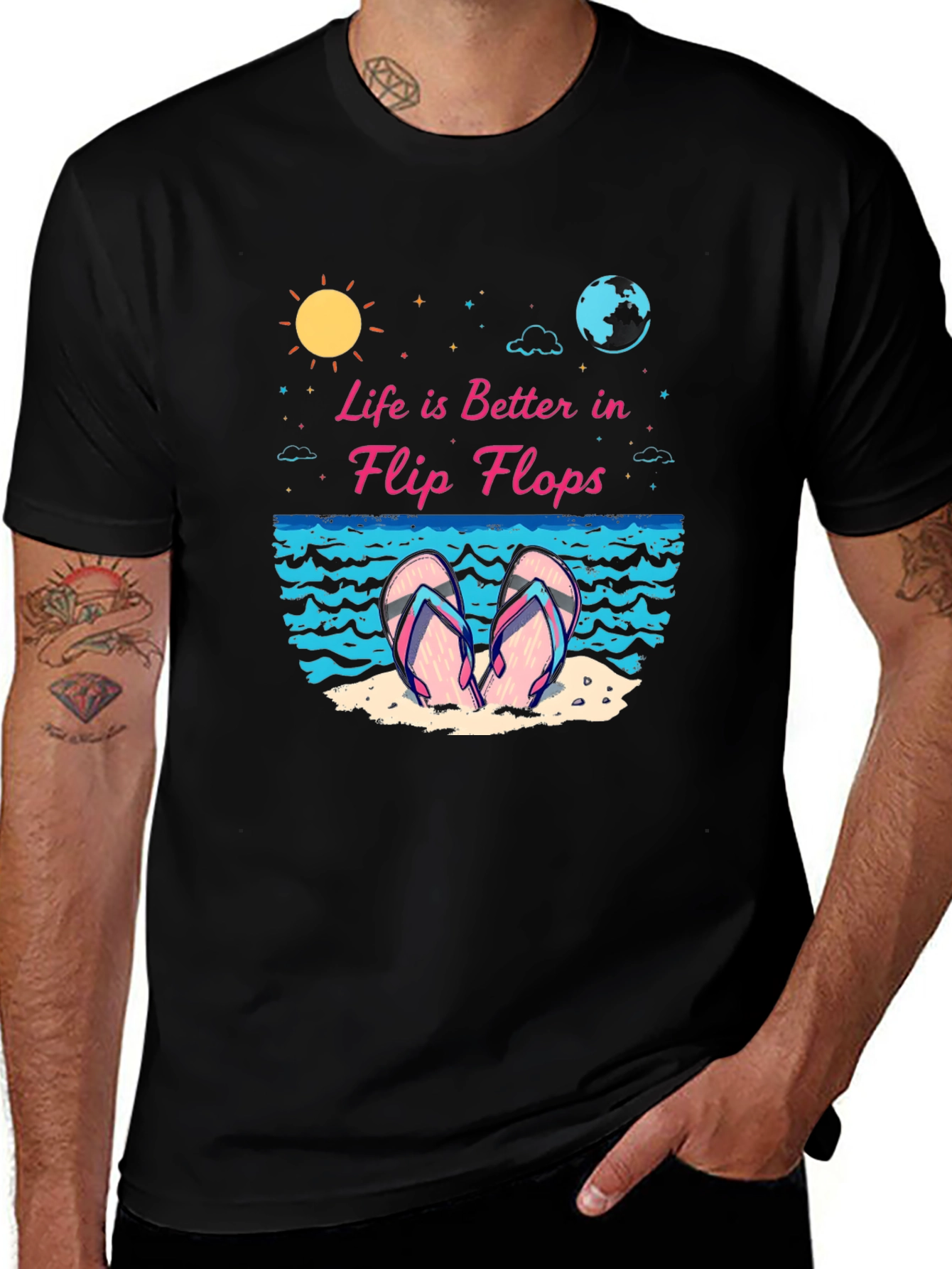 Life is Better in Flip Flops Graphic Tee