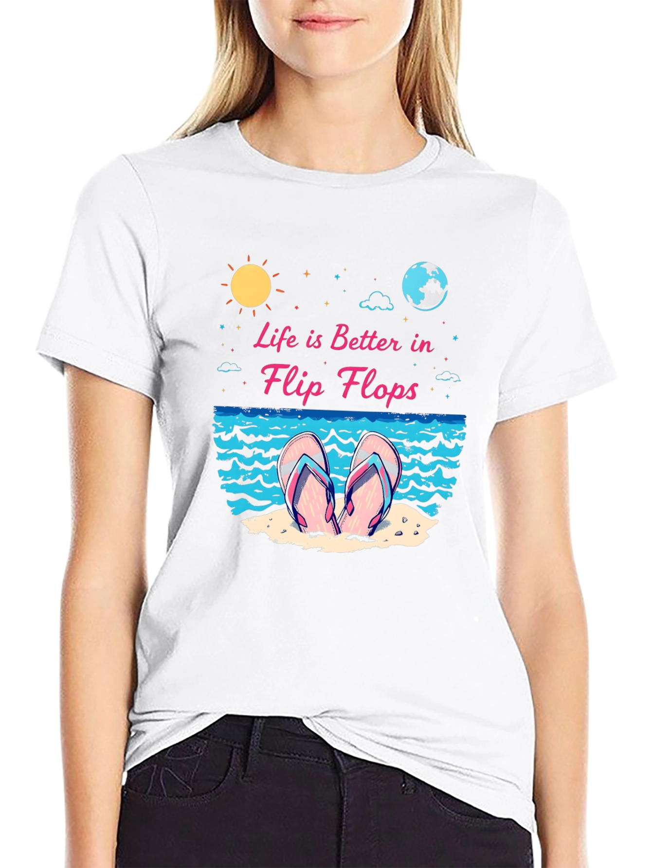 Life is Better in Flip Flops Graphic Tee