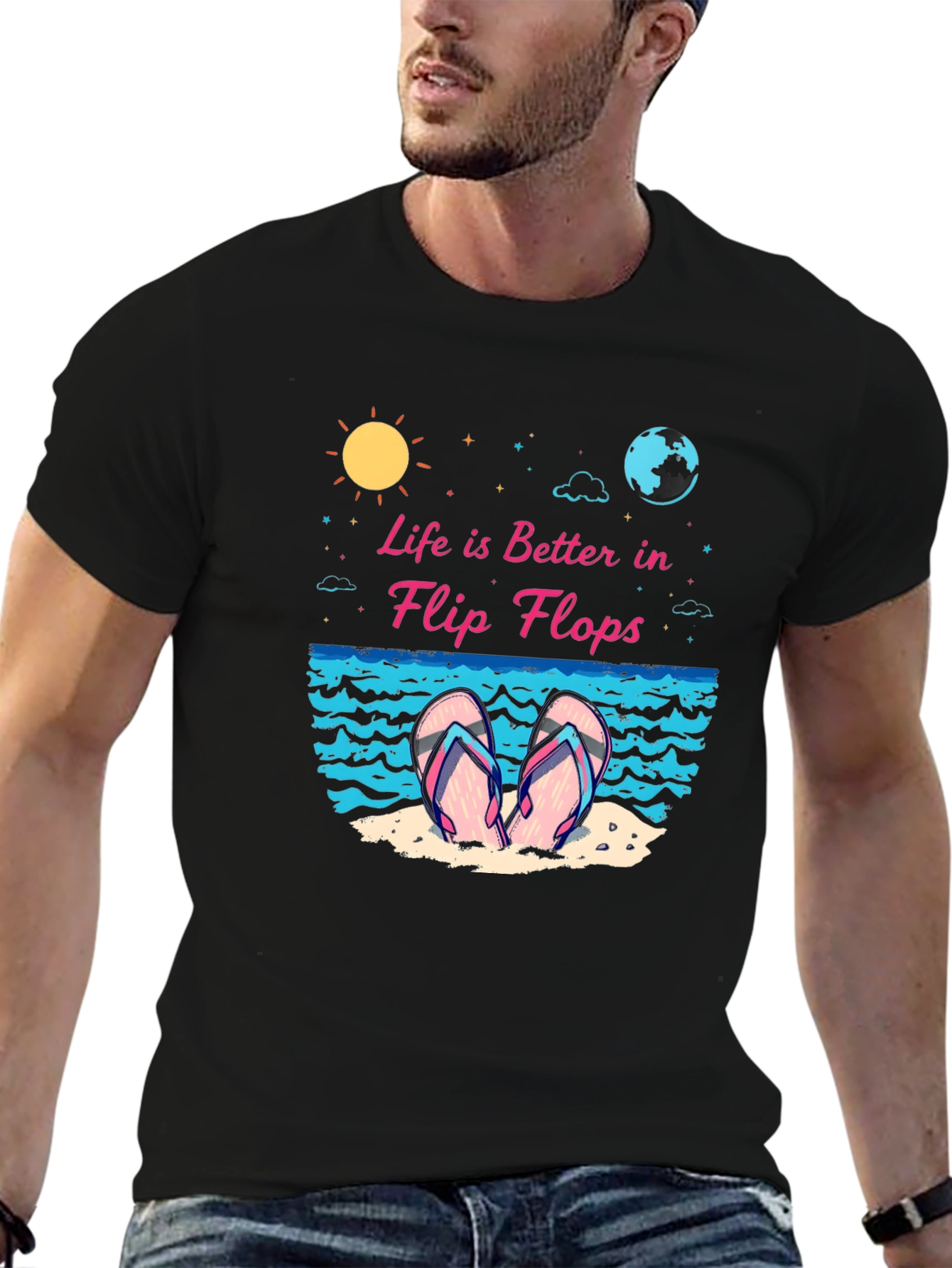 Life is Better in Flip Flops Graphic Tee