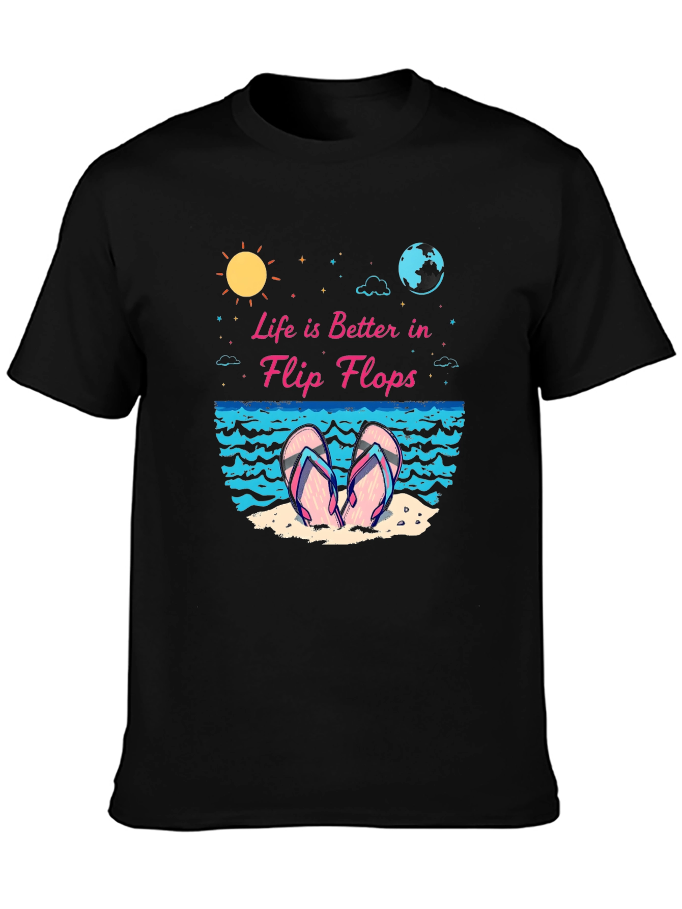 Life is Better in Flip Flops Graphic Tee