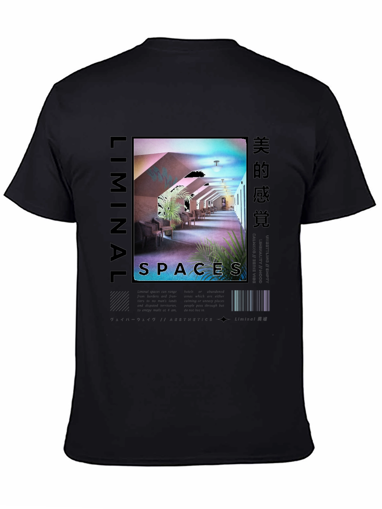 Liminal Spaces Graphic Tee - Modern Aesthetic