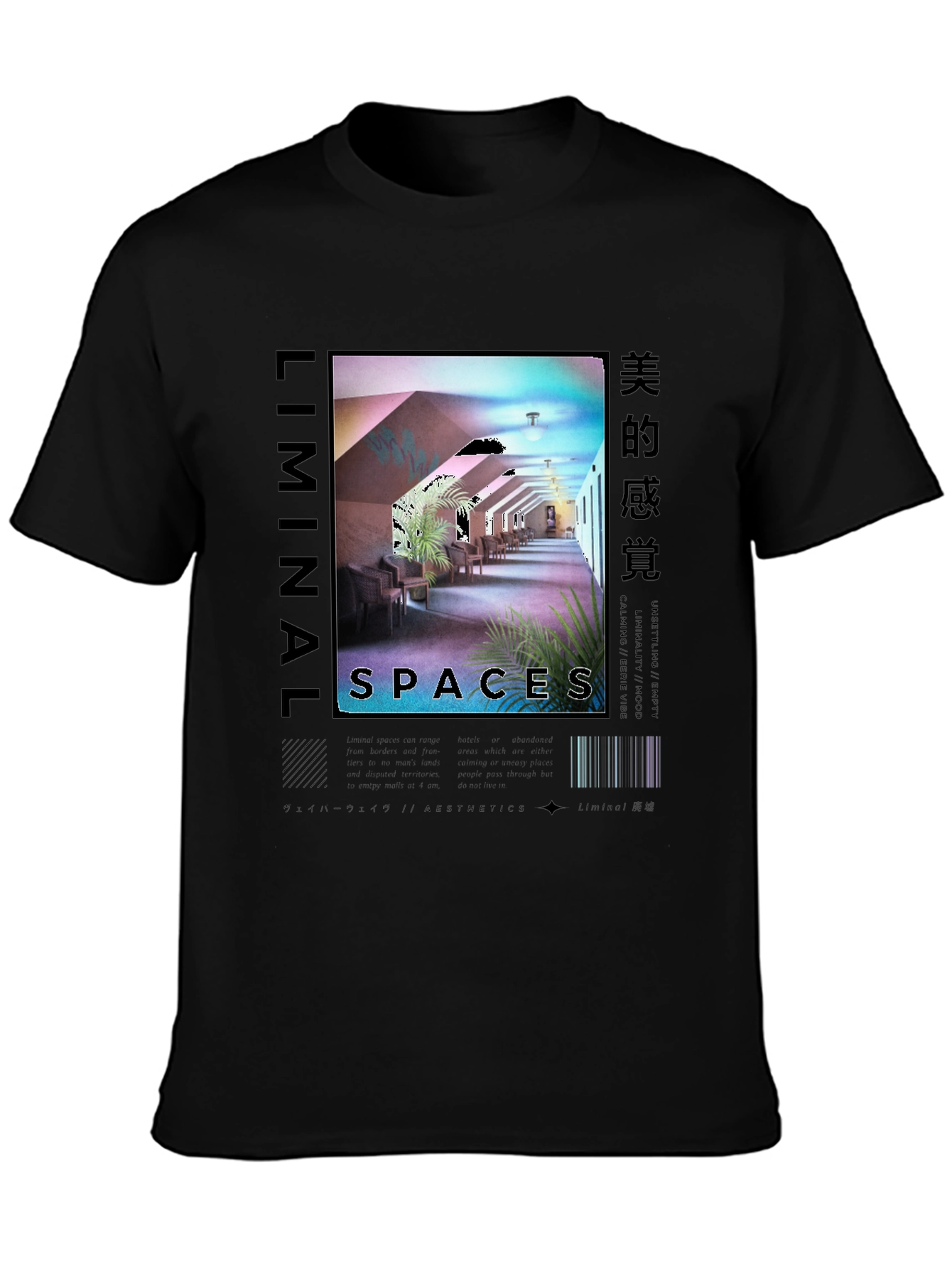 Liminal Spaces Graphic Tee - Modern Aesthetic