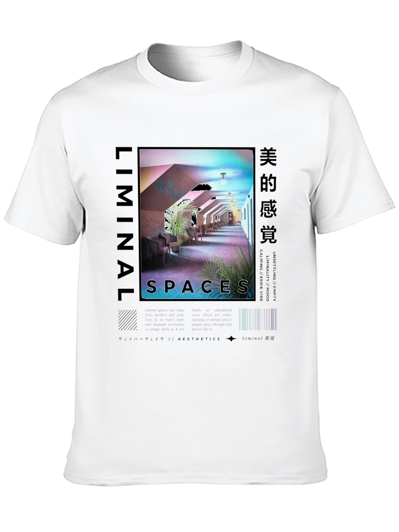 Liminal Spaces Graphic Tee - Modern Aesthetic