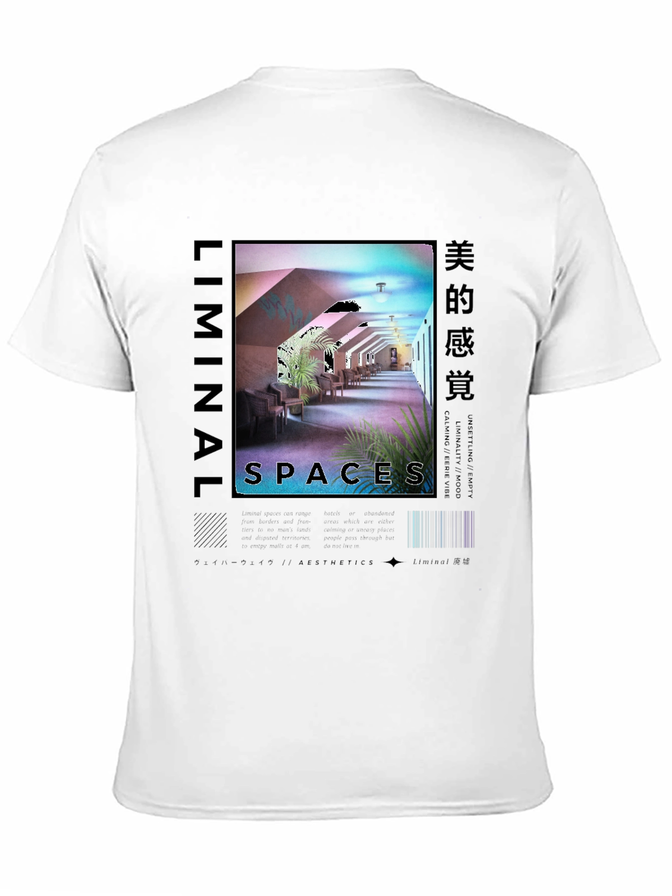 Liminal Spaces Graphic Tee - Modern Aesthetic