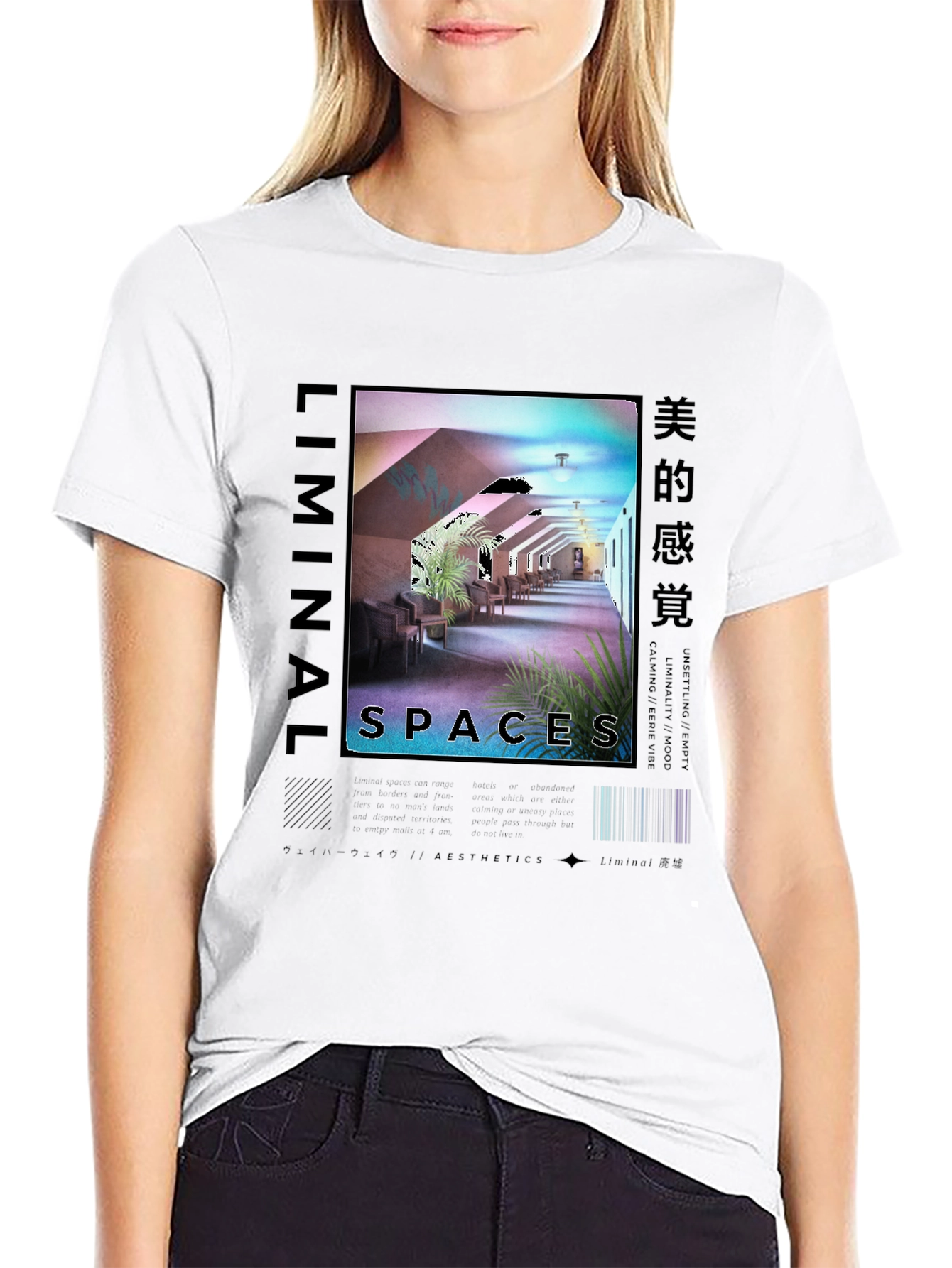 Liminal Spaces Graphic Tee - Modern Aesthetic
