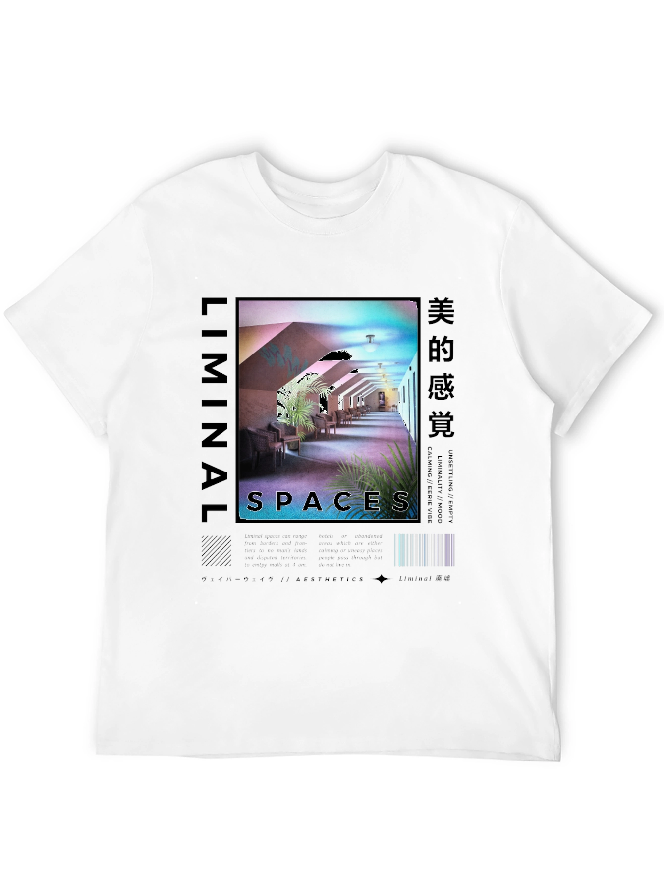 Liminal Spaces Graphic Tee - Modern Aesthetic