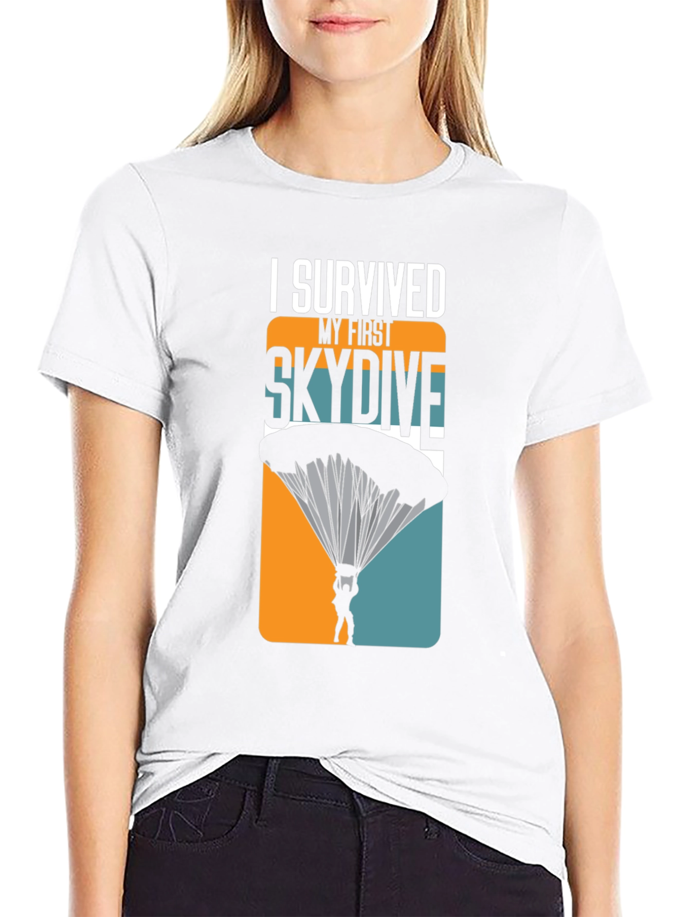 I Survived My First Skydive Graphic T-Shirt