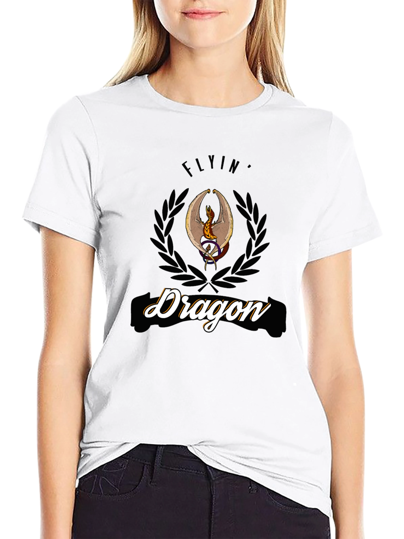 Flyin Dragon Graphic T-Shirt