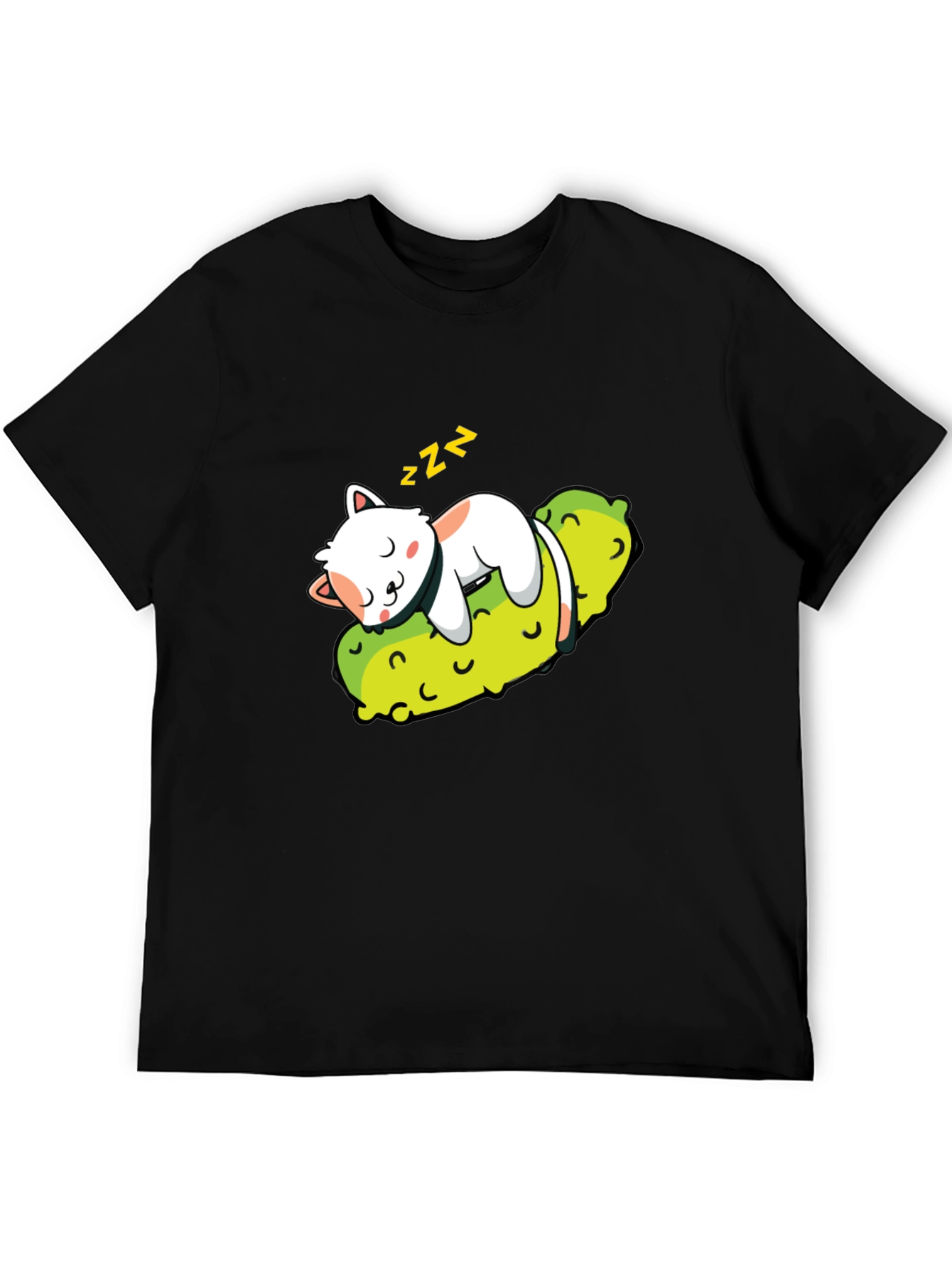 Cat Nap Pickle T-Shirt - Comfy Cotton Blend