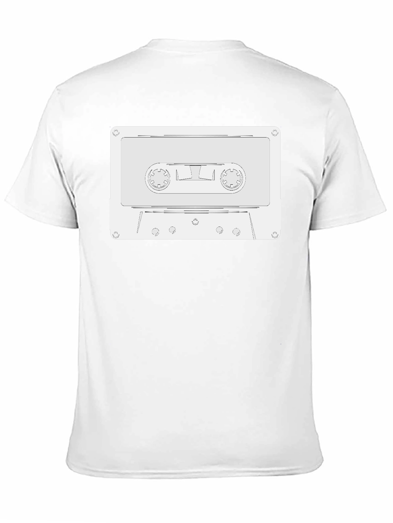 Retro Cassette Tape Graphic T-Shirt - Classic Style