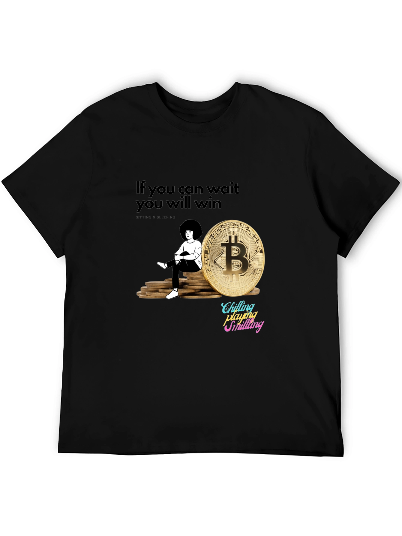 Bitcoin Investment Waiting Game T-Shirt