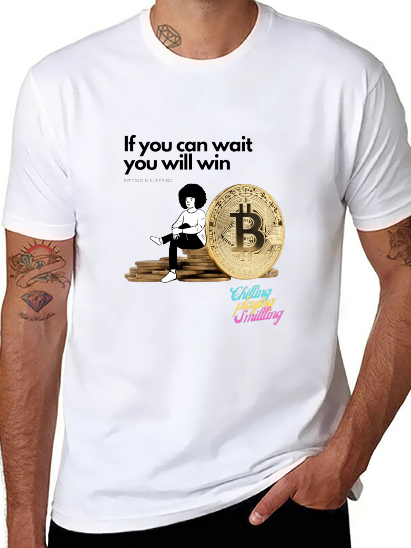 Bitcoin Investment Waiting Game T-Shirt