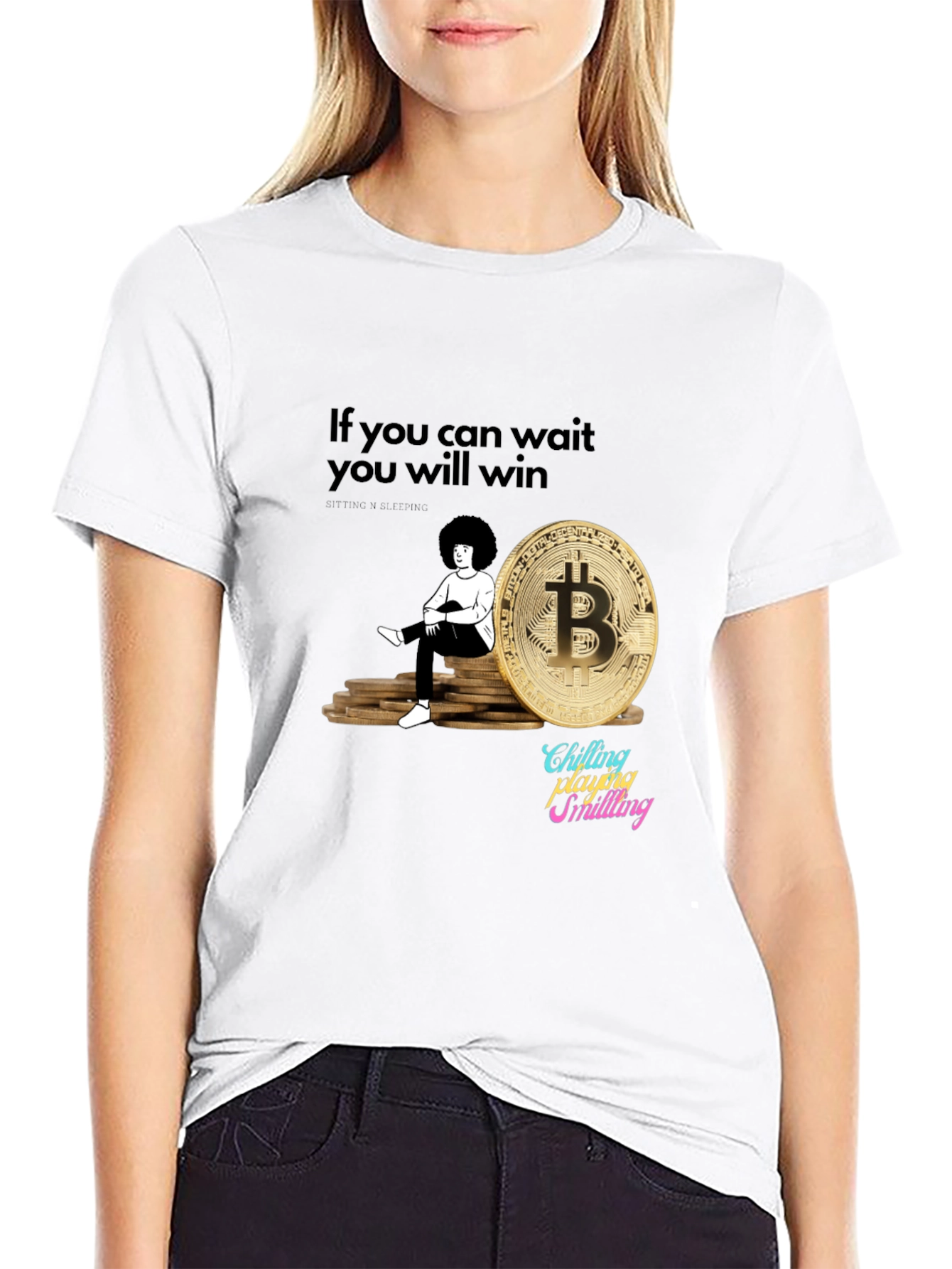 Bitcoin Investment Waiting Game T-Shirt