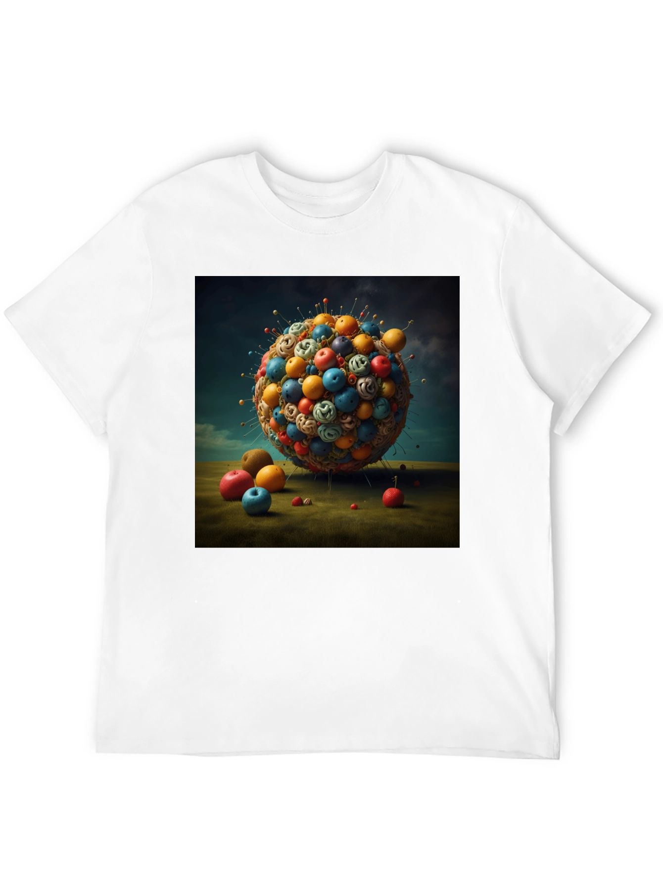 Sphere Design Black T-Shirt
