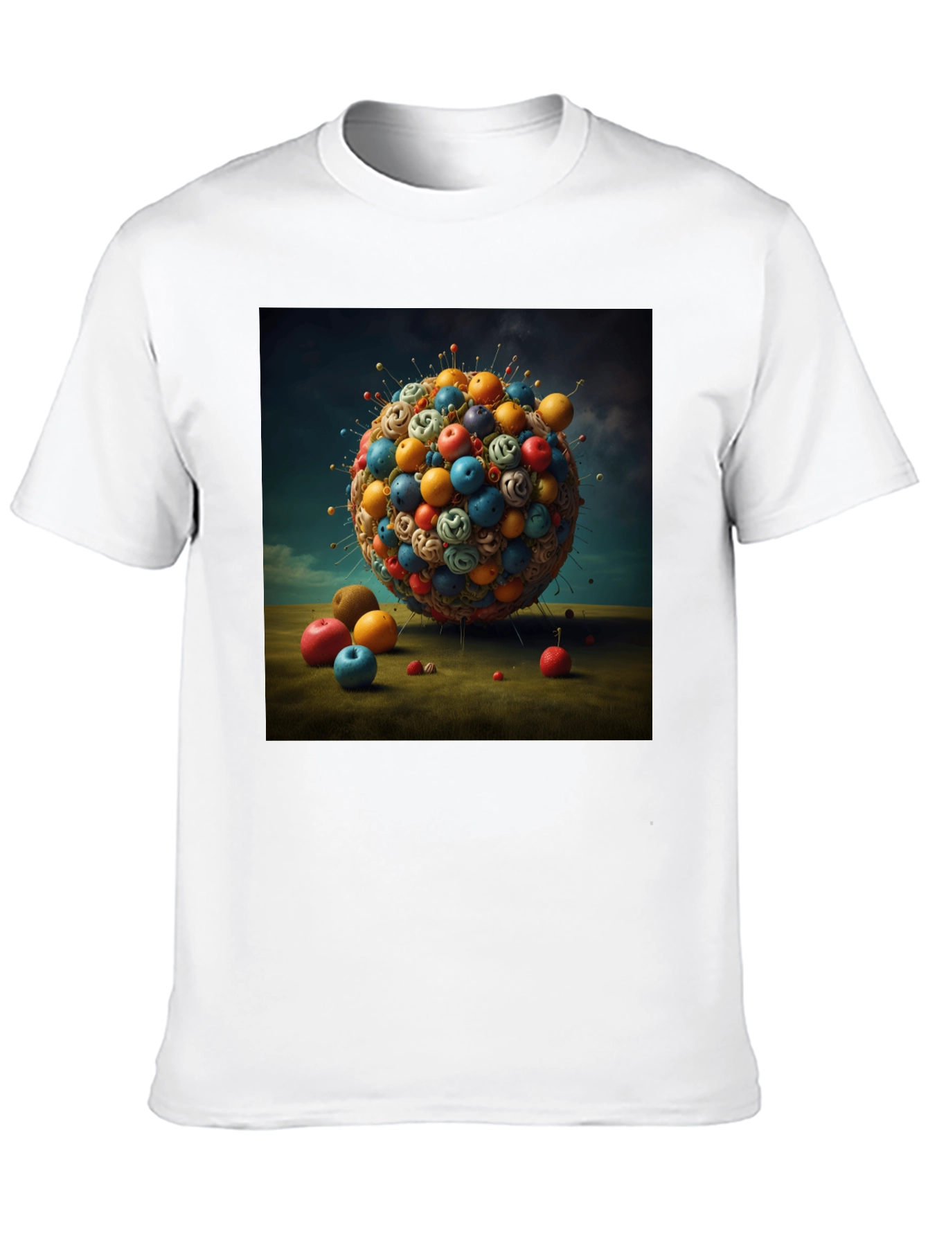Sphere Design Black T-Shirt