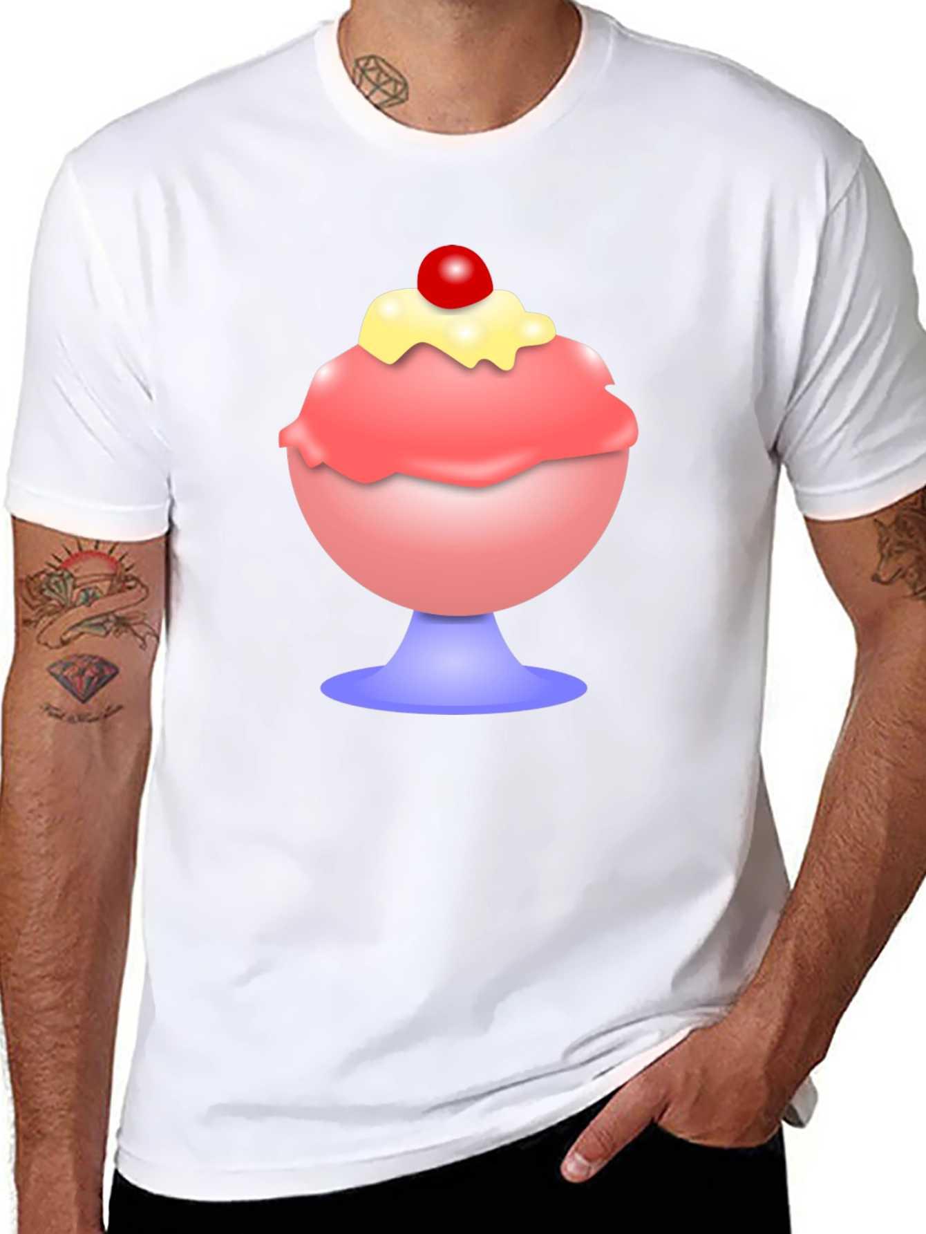 Ice Cream Dessert Graphic Tee
