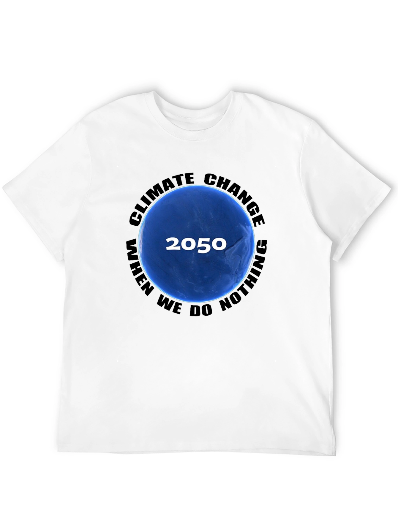 Climate Change 2050 Graphic T-Shirt - Black