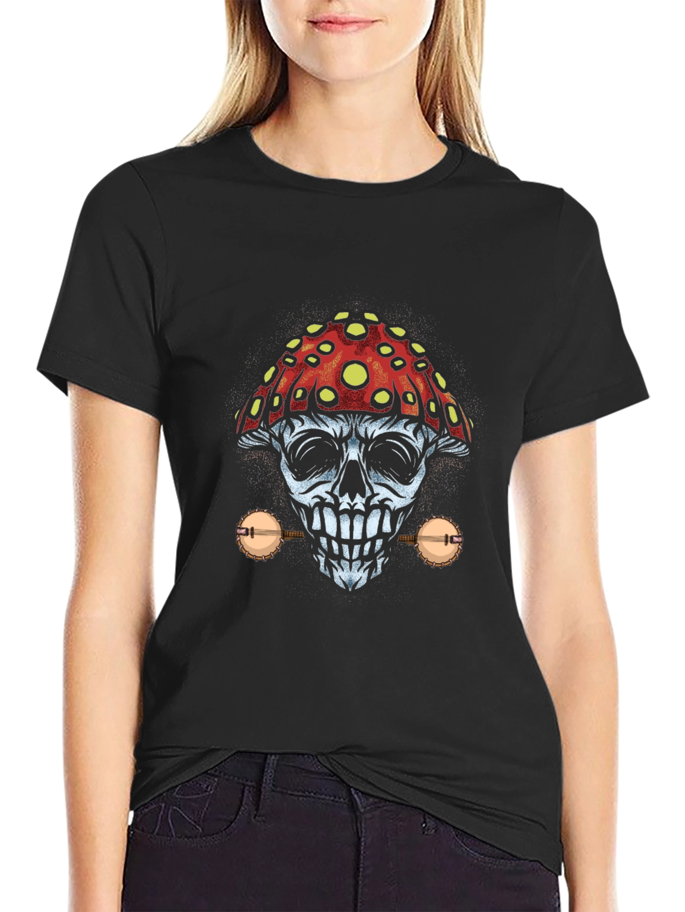 Mushroom Skull T-Shirt - Banjo