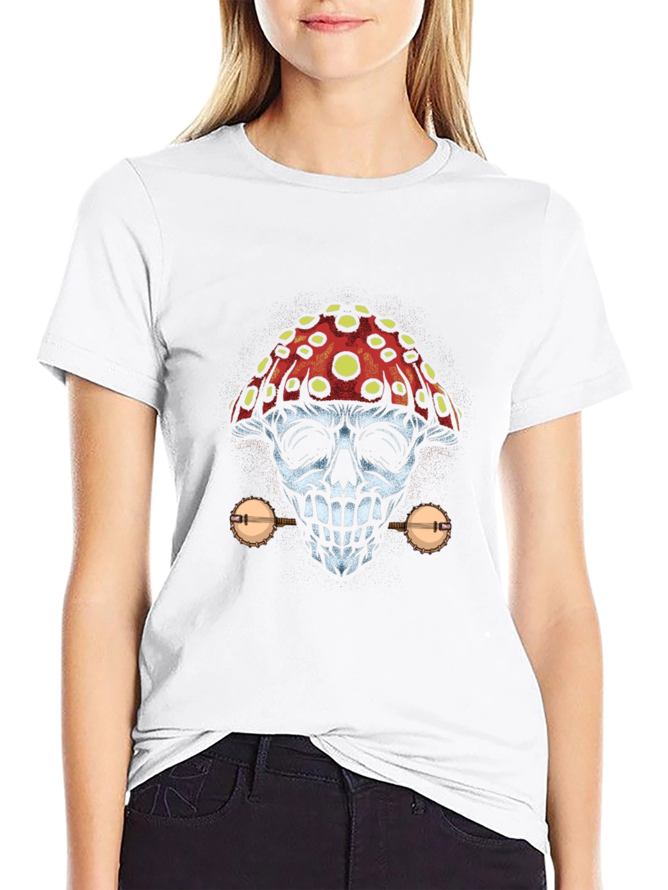 Mushroom Skull T-Shirt - Banjo