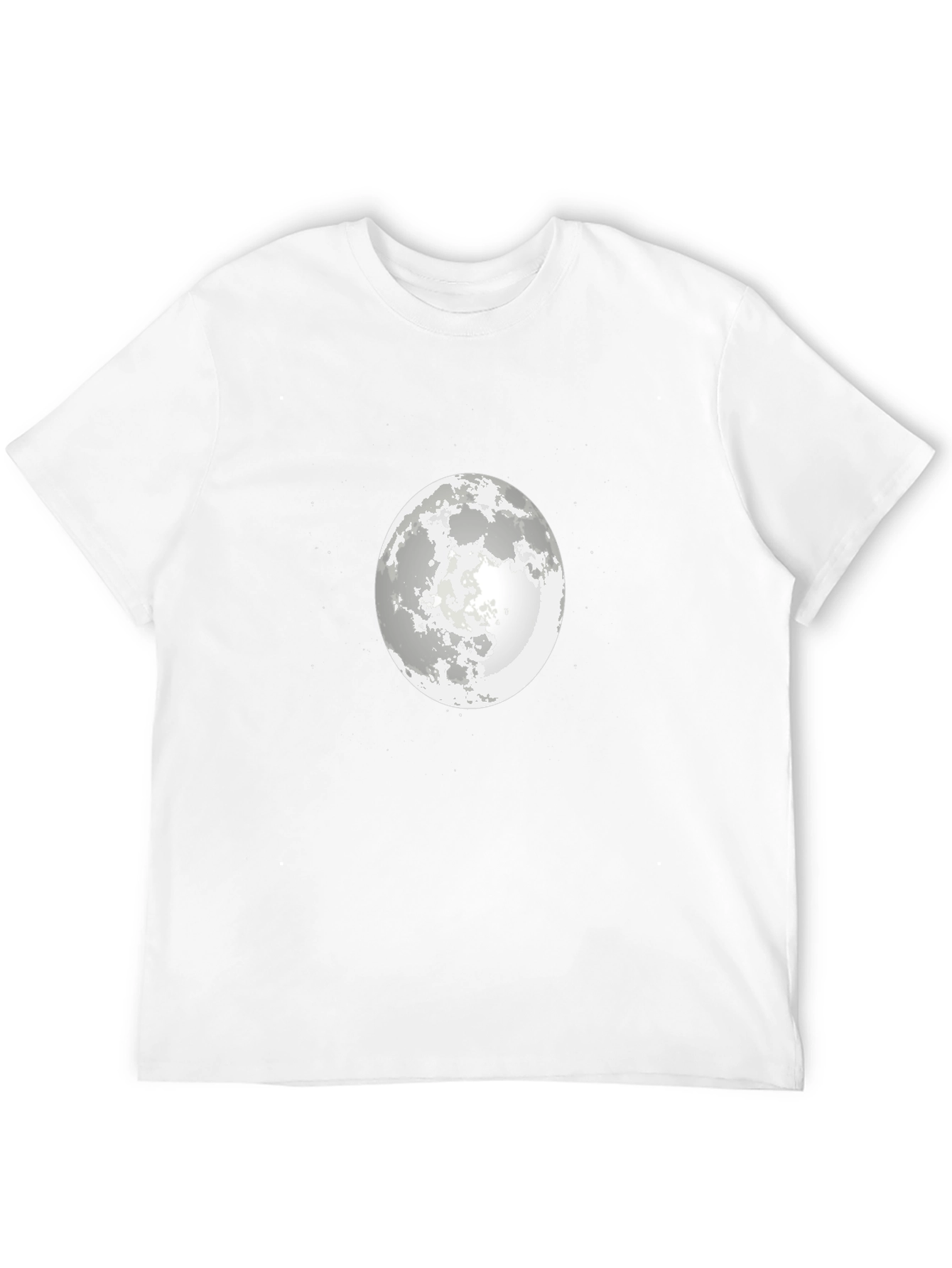 Moon Graphic Black T-Shirt