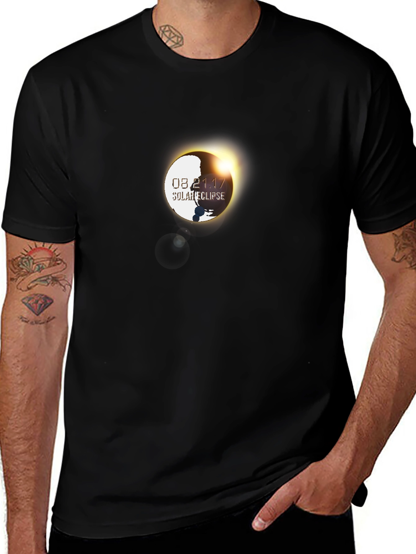 Solar Eclipse 08.21.17 Graphic T-Shirt