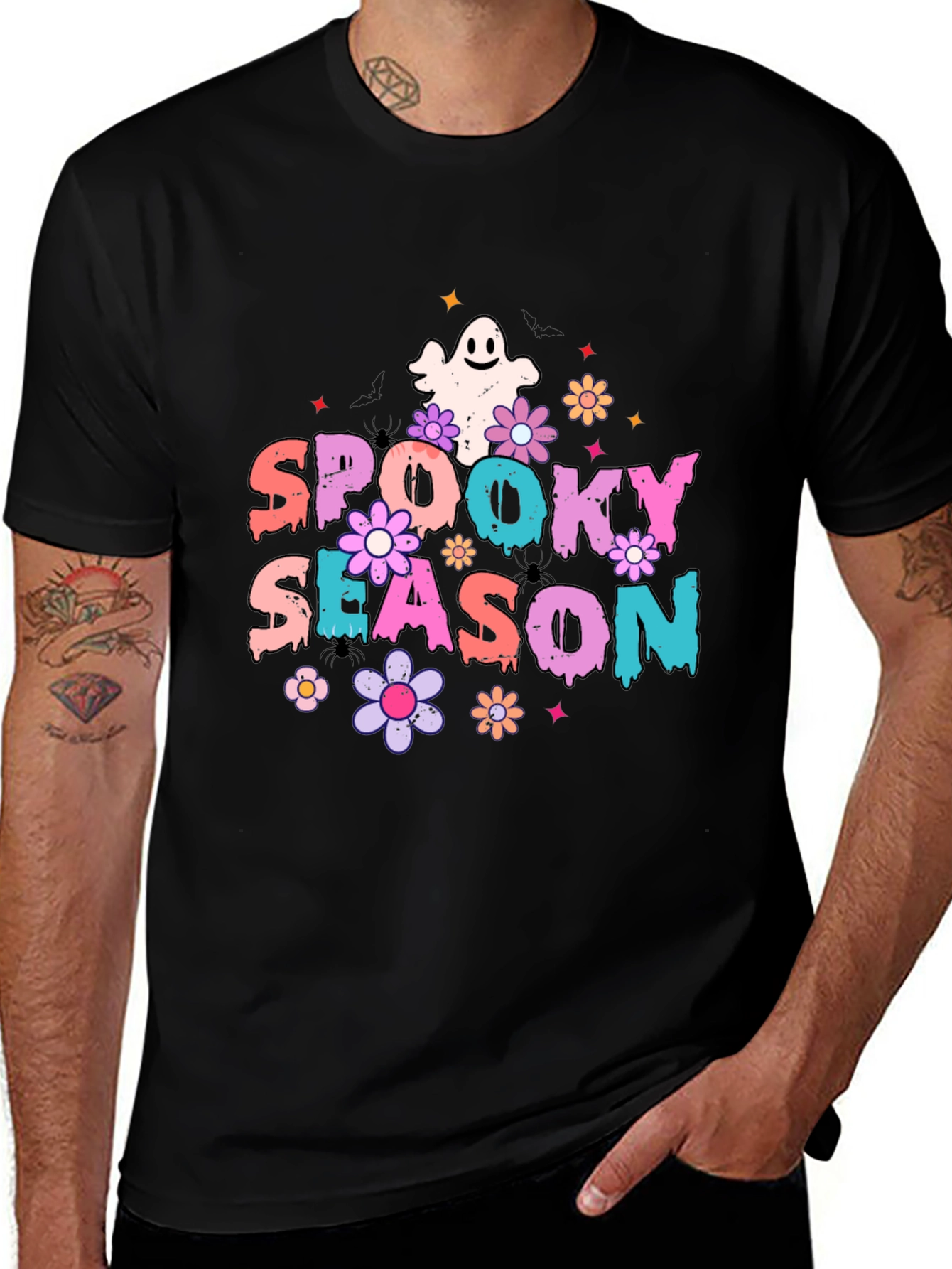 Spooky Season Graphic Tee - Fun Halloween Shirt