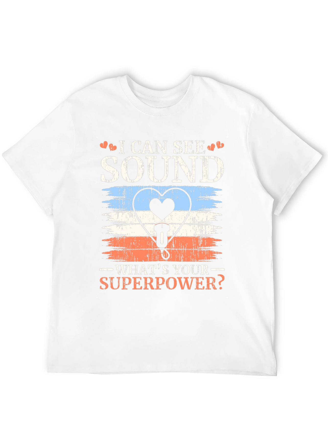 I Can See Sound Superpower Graphic Tee