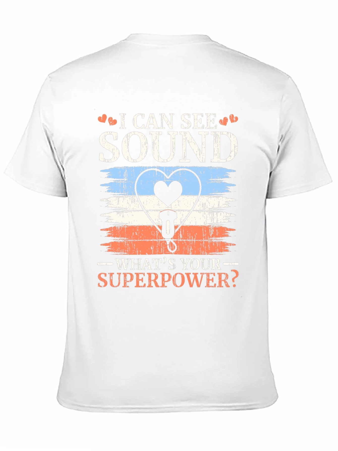 I Can See Sound Superpower Graphic Tee