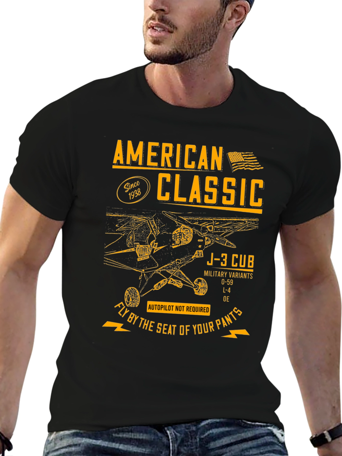 American Classic J-3 Cub T-Shirt