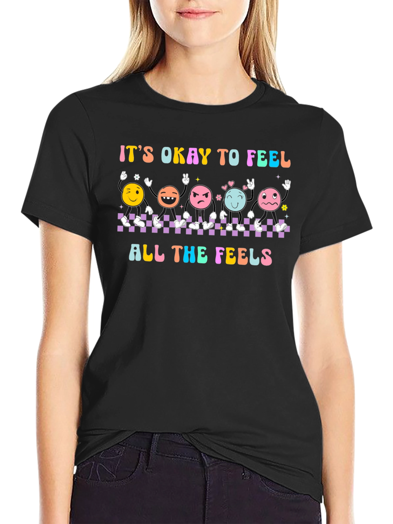Its Okay to Feel All The Feels Graphic T-Shirt