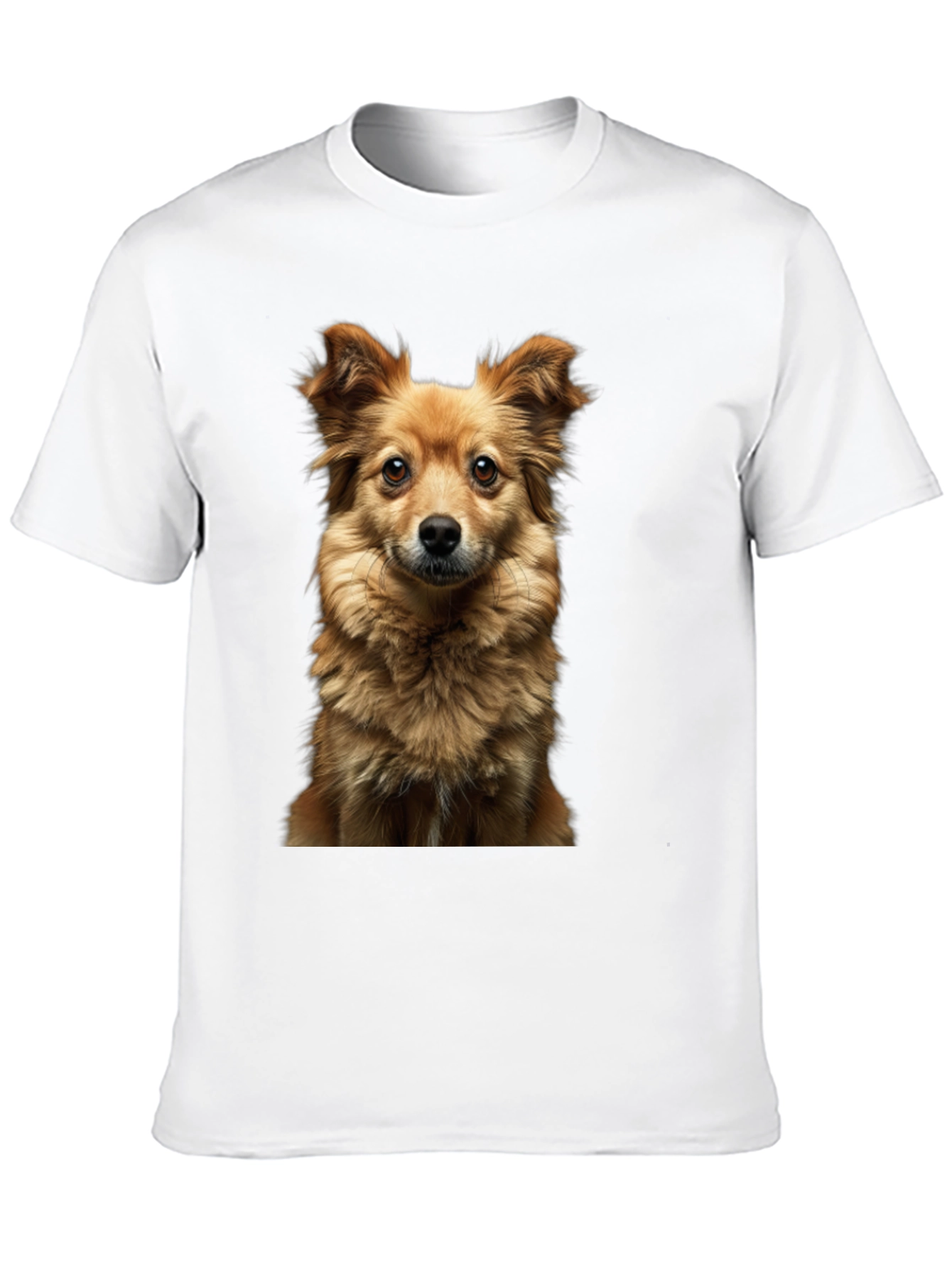 Dog Breed Graphic Print Black T-Shirt