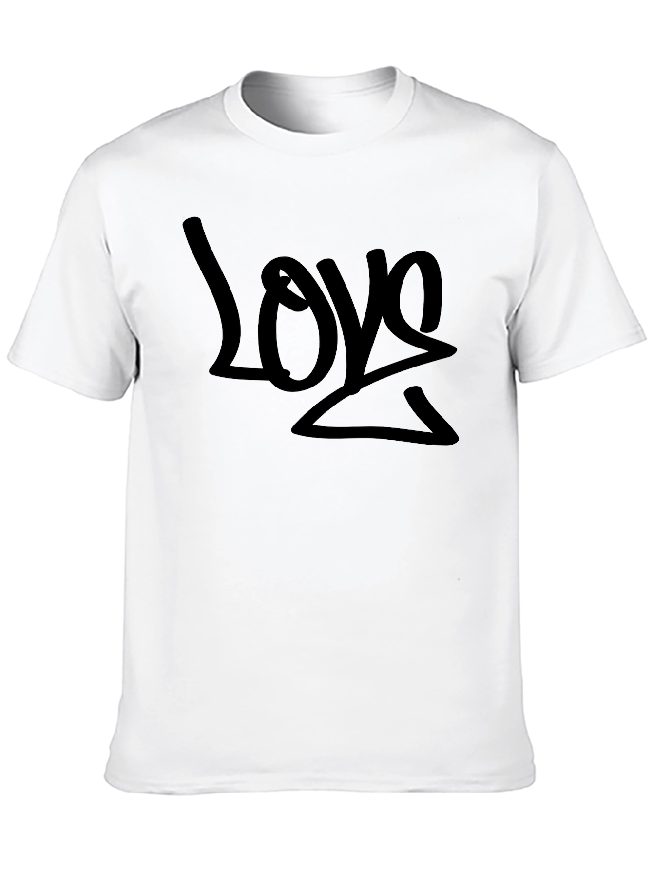 Love Graphic Black T-Shirt