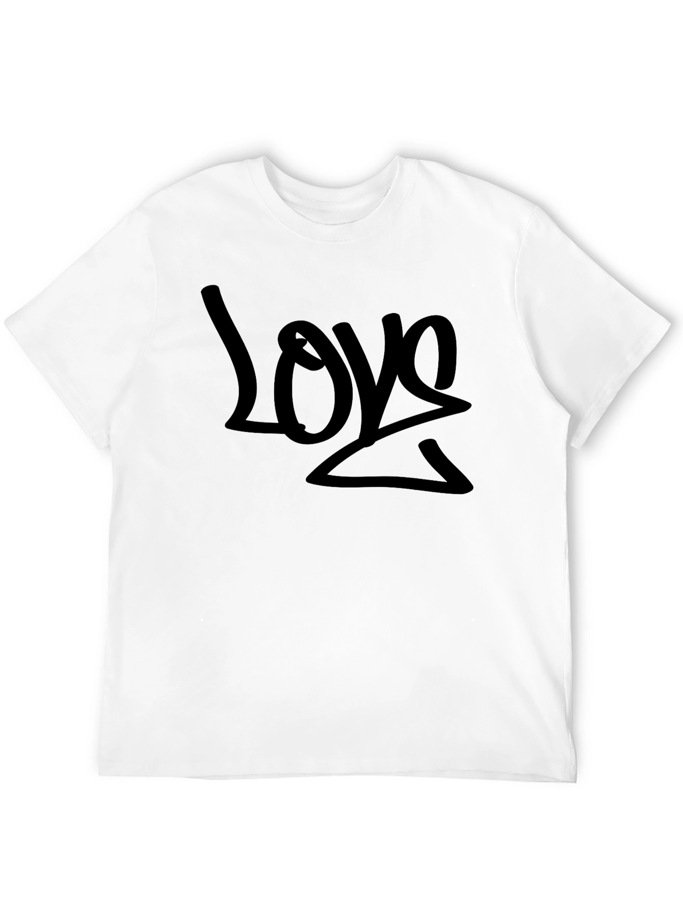 Love Graphic Black T-Shirt