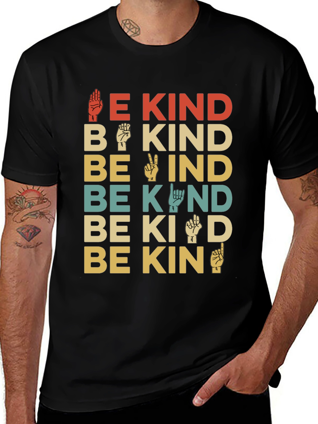 Be Kind Sign Language T-Shirt
