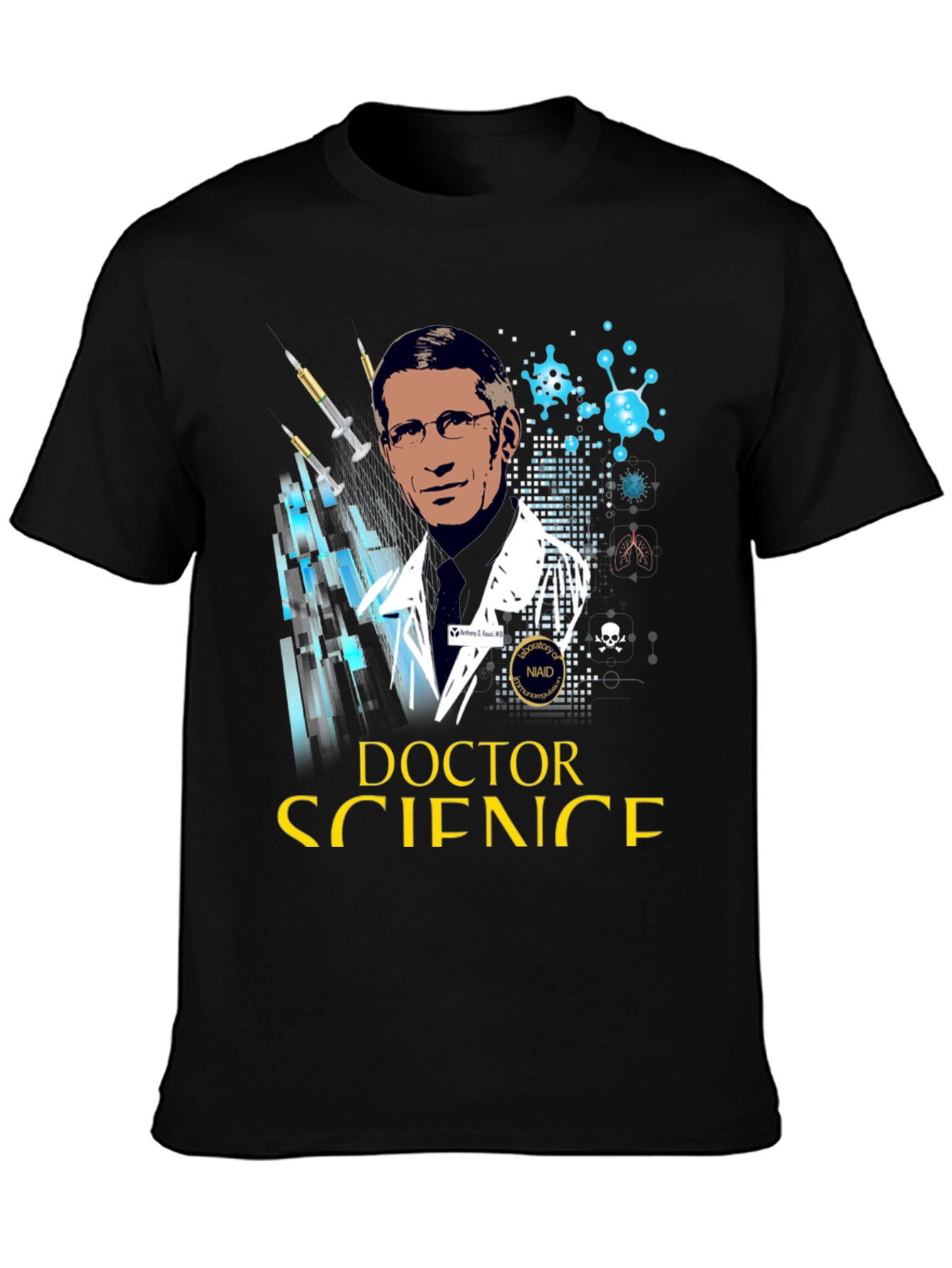 Doctor Science Graphic Tee - Black