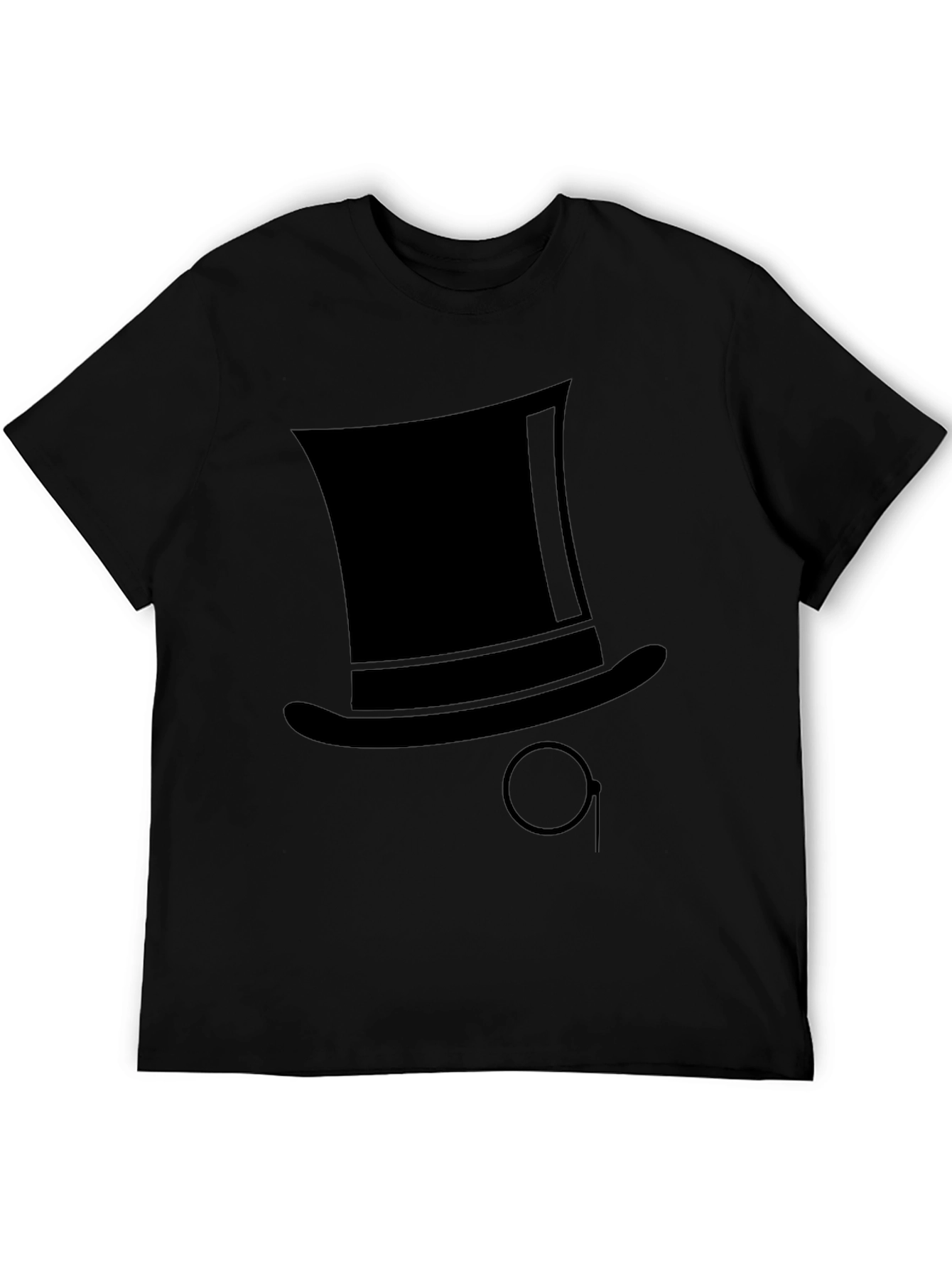 Top Hat Monocle Graphic Tee - Stylish & Unique