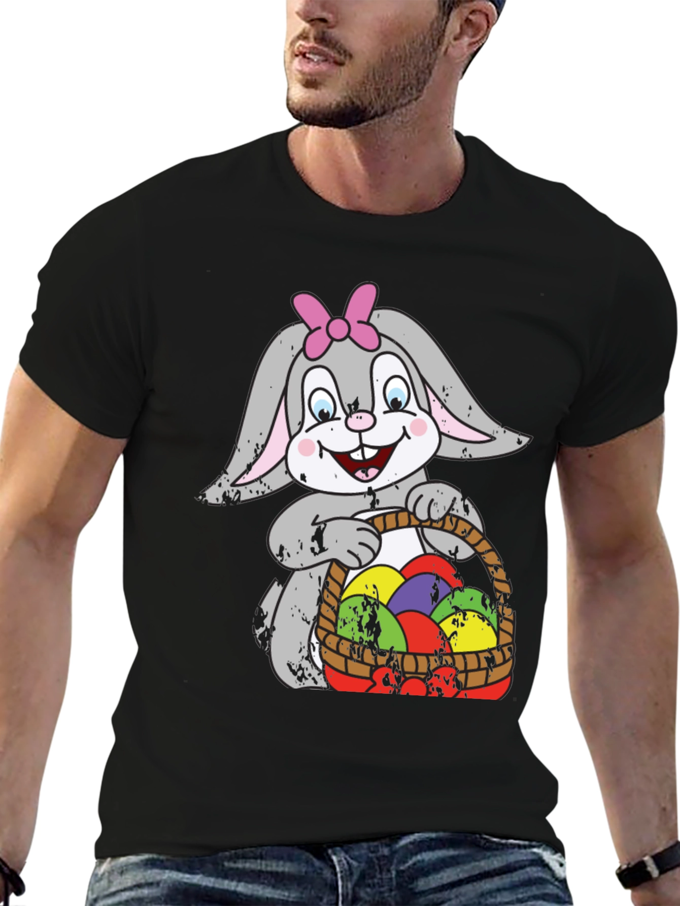 Easter Bunny T-Shirt - Festive Rabbit Design